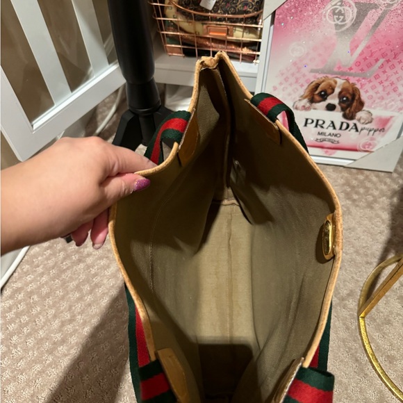 Gucci Vintage Sherry Line Tote Bag - Picture 9 of 11